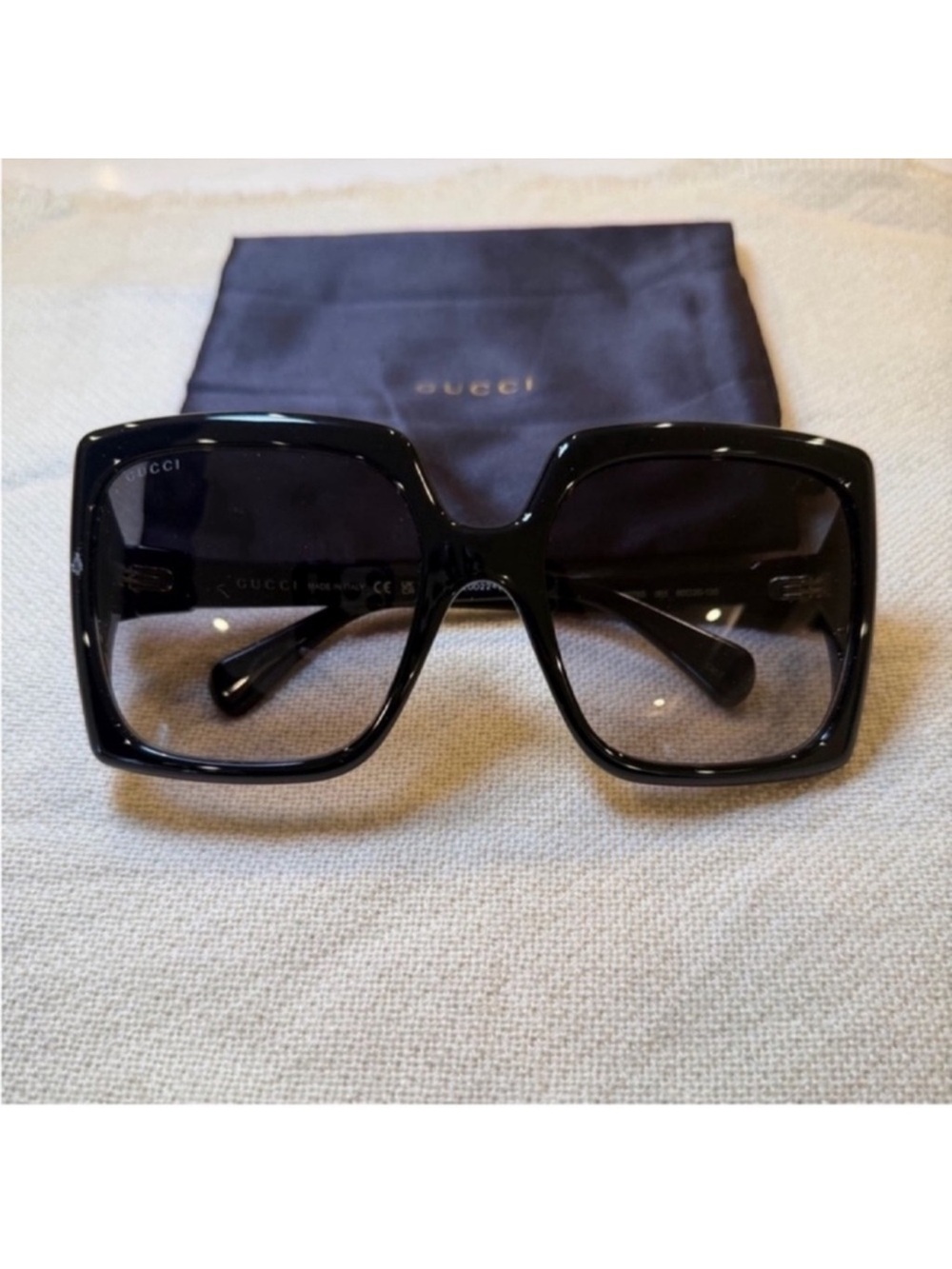 Authentic Gucci Sunglasses - Black
